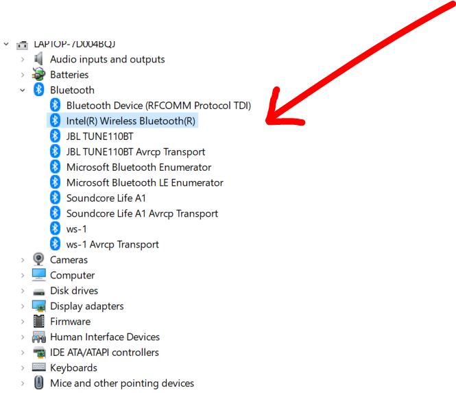 Change the power management settings of earbuds