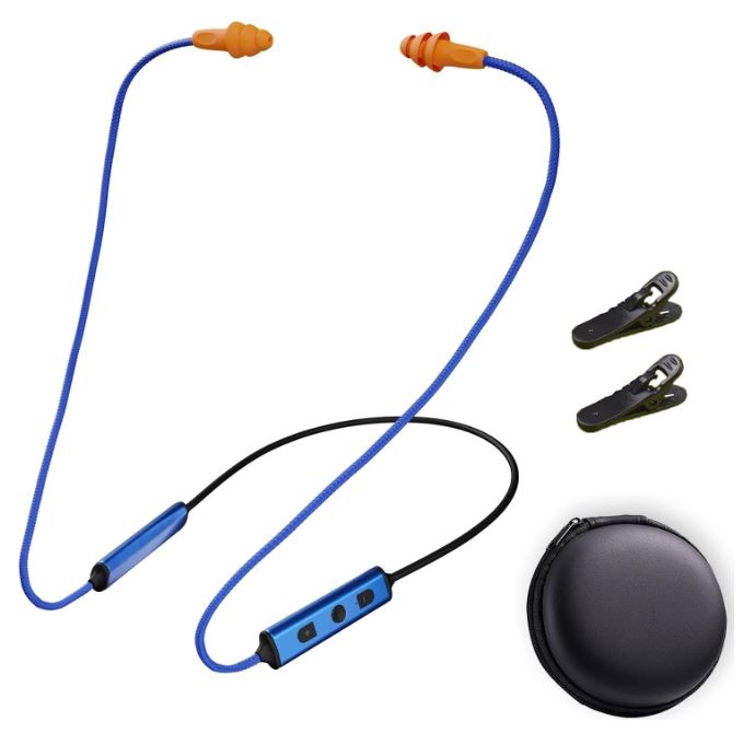 earplugs with wireless bluetooth